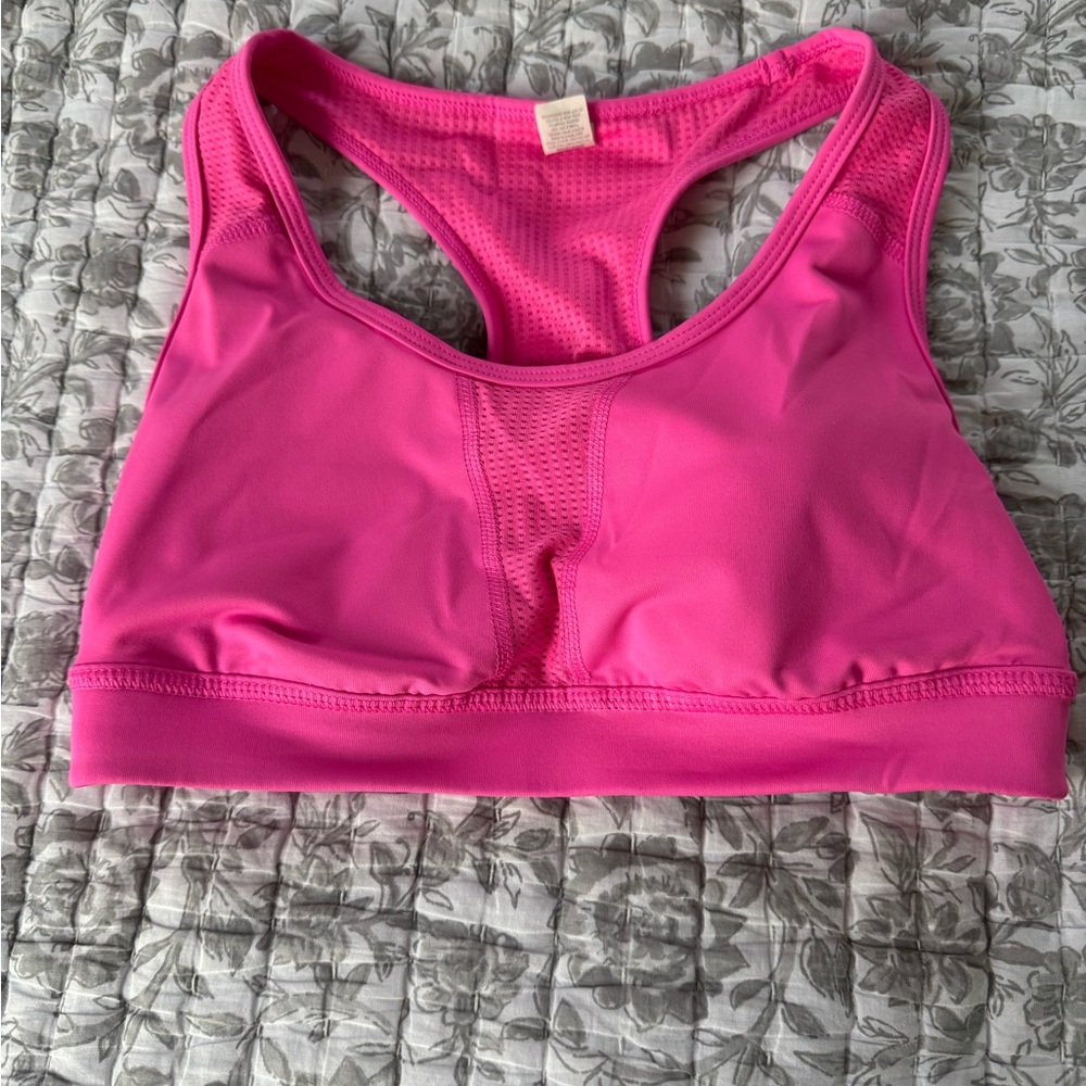 Fila Hot Pink Racerback Sports Bra
